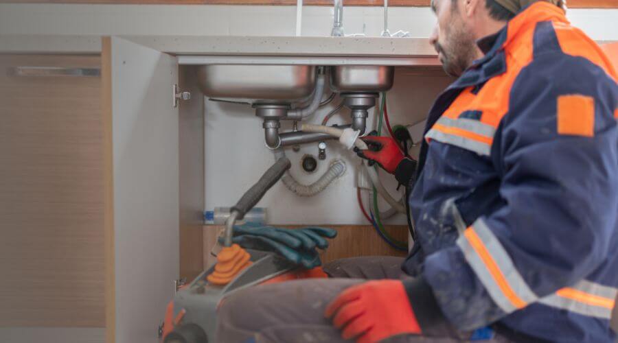 Professional slab leak plumber services in Saint Germain, WI